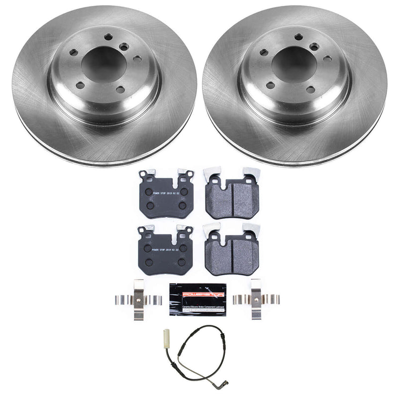 Power Stop TDBK5685 Track Day Front Brake Kit for 2008-2010 BMW 135I product image