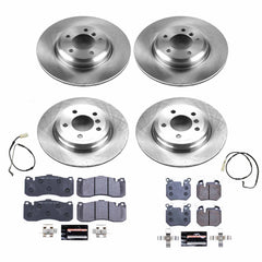 Power Stop TDBK5686 Track Day Front And Rear Brake Kit for 2008-2010 BMW 135I product image