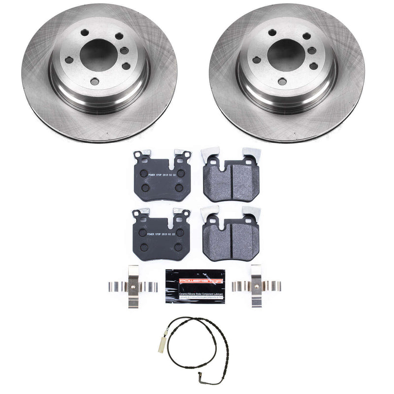 Power Stop TDBK5688 Track Day Rear Brake Kit for 2008-2010 BMW 135I product image