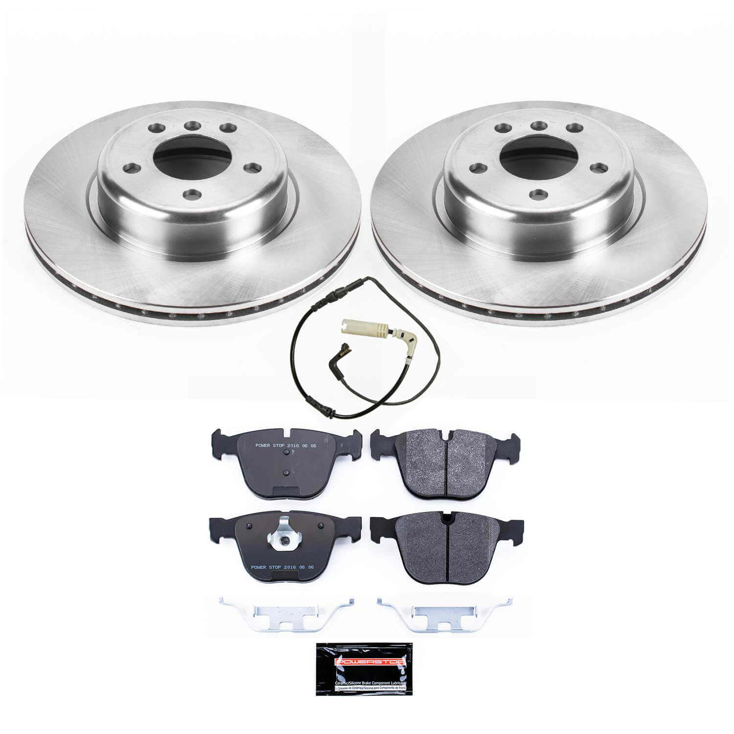 Power Stop TDBK5694 Track Day Rear Brake Kit for 2013-2015 BMW Activehybrid 7 product image