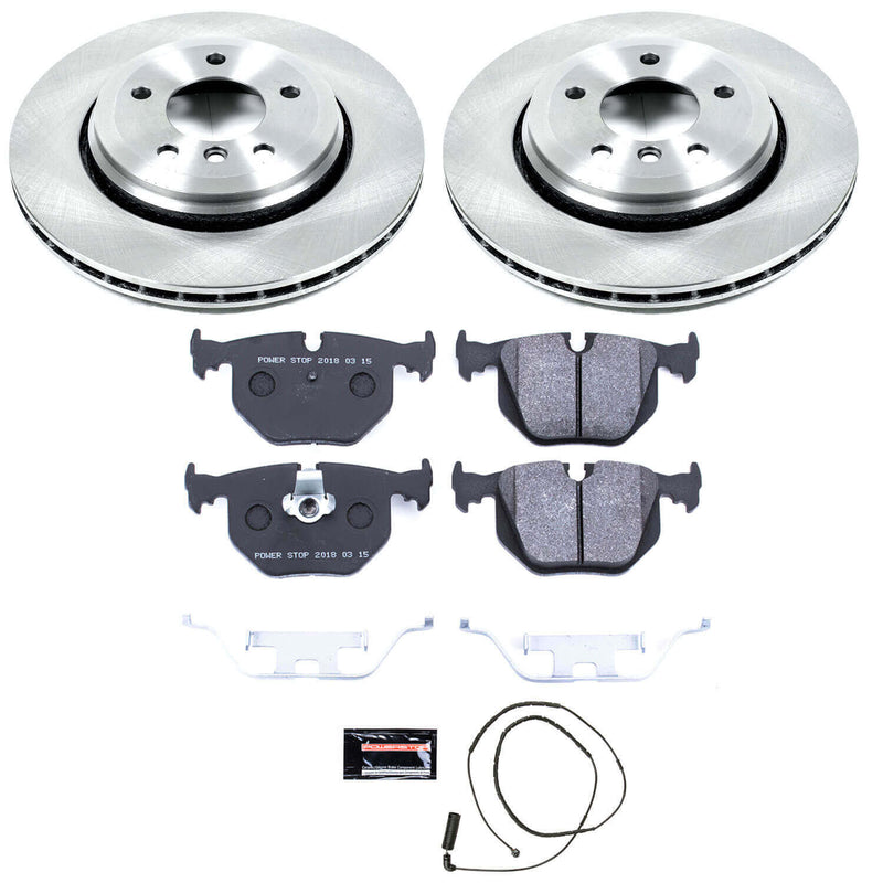 Power Stop TDBK5729 Track Day Rear Brake Kit for 2001-2006 BMW 330CI product image