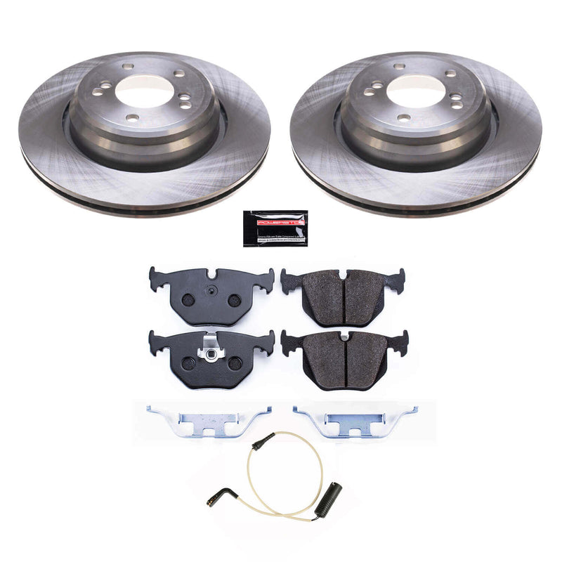 Power Stop TDBK5731 Track Day Rear Pad And Rotor Kit for 2000-2003 BMW M5 product image