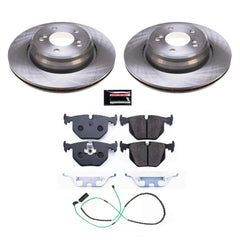 Power Stop TDBK5732 Track Day Rear Pad And Rotor Kit for 2001-2006 BMW M3 product image