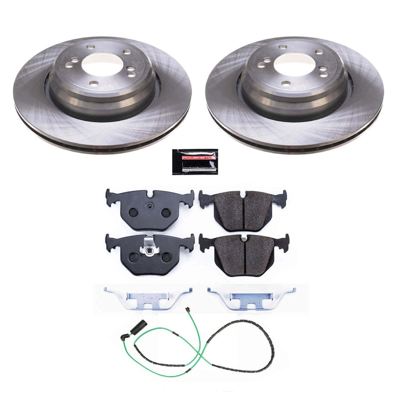 Power Stop TDBK5732 Track Day Rear Pad And Rotor Kit for 2001-2006 BMW M3 product image
