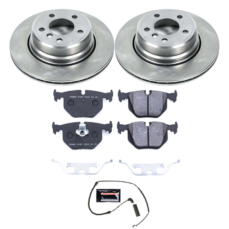 Power Stop TDBK5734 Track Day Rear Brake Kit for 2002-2006 BMW X5 product image
