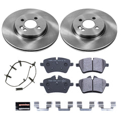 Power Stop TDBK5784 Track Day Front Brake Kit for 2007-2008 MINI Cooper Convertible product image