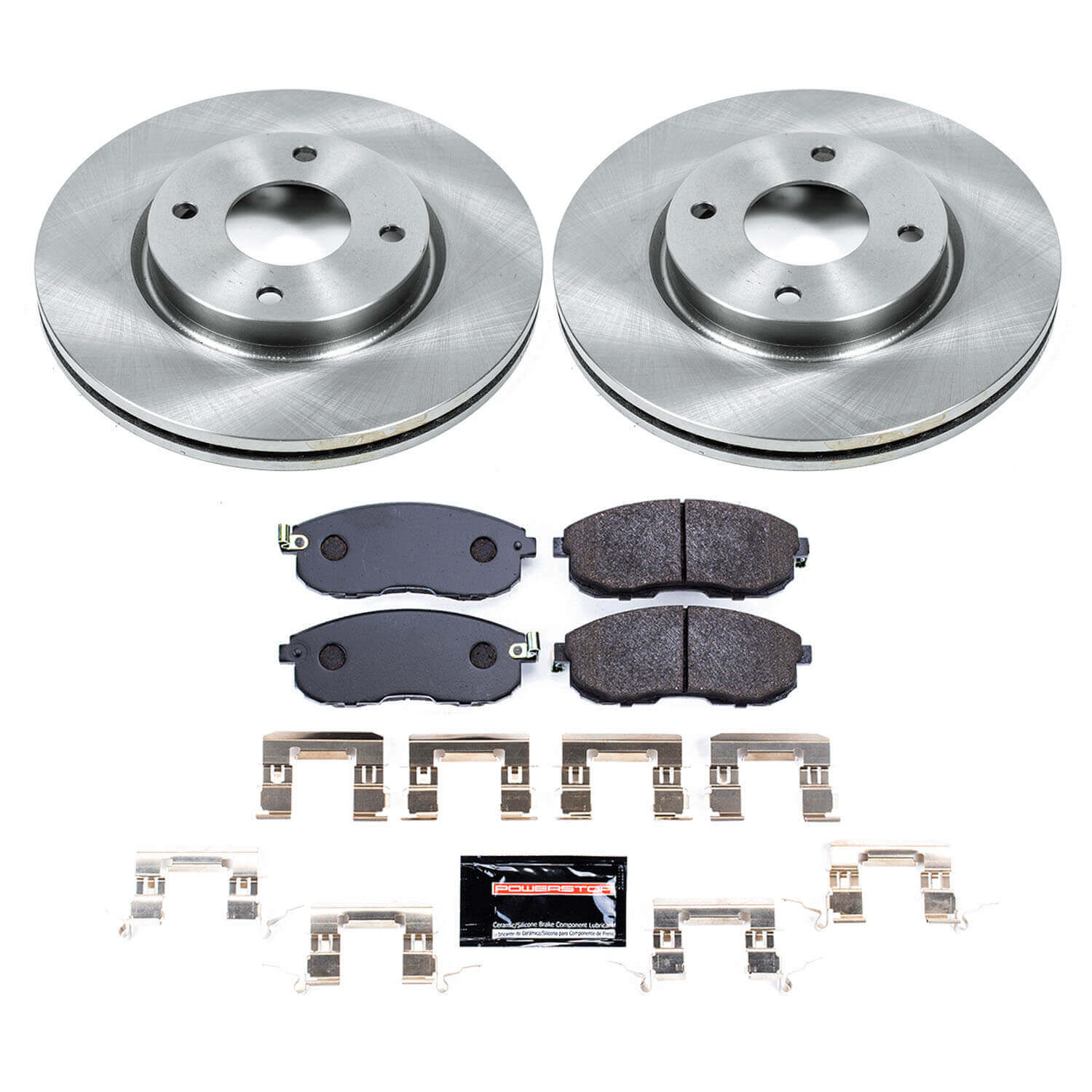Power Stop TDBK5817 - Front Track Day Pad And Rotor Kit vehicle fitment brake part