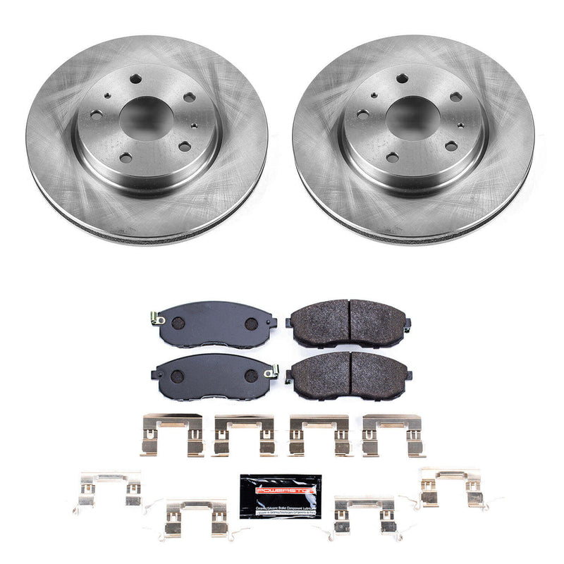 Power Stop TDBK5887 Front Track Day Pad And Rotor Kit for 2007-2013 Suzuki SX4 product image