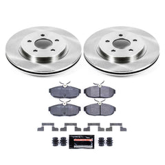 Power Stop TDBK5941 Track Day Rear Brake Kit for 2012 Ford Mustang Shelby GT500 product image