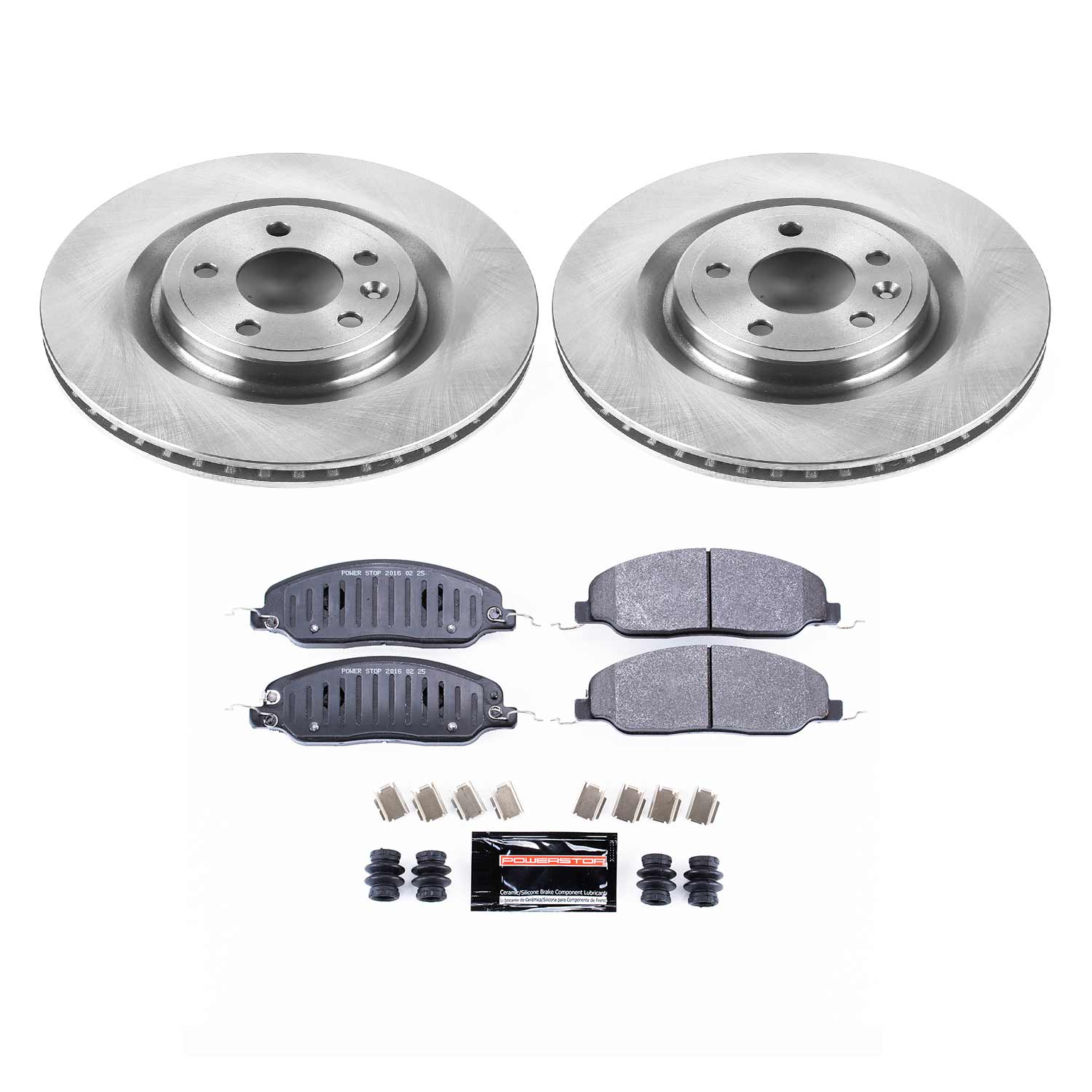 Power Stop TDBK5944 Track Day Front Brake Kit for 2011-2014 Ford Mustang product image