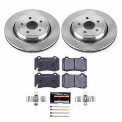 Power Stop TDBK5956 Track Day Rear Brake Kit for 2012-2017 Jeep Grand Cherokee product image