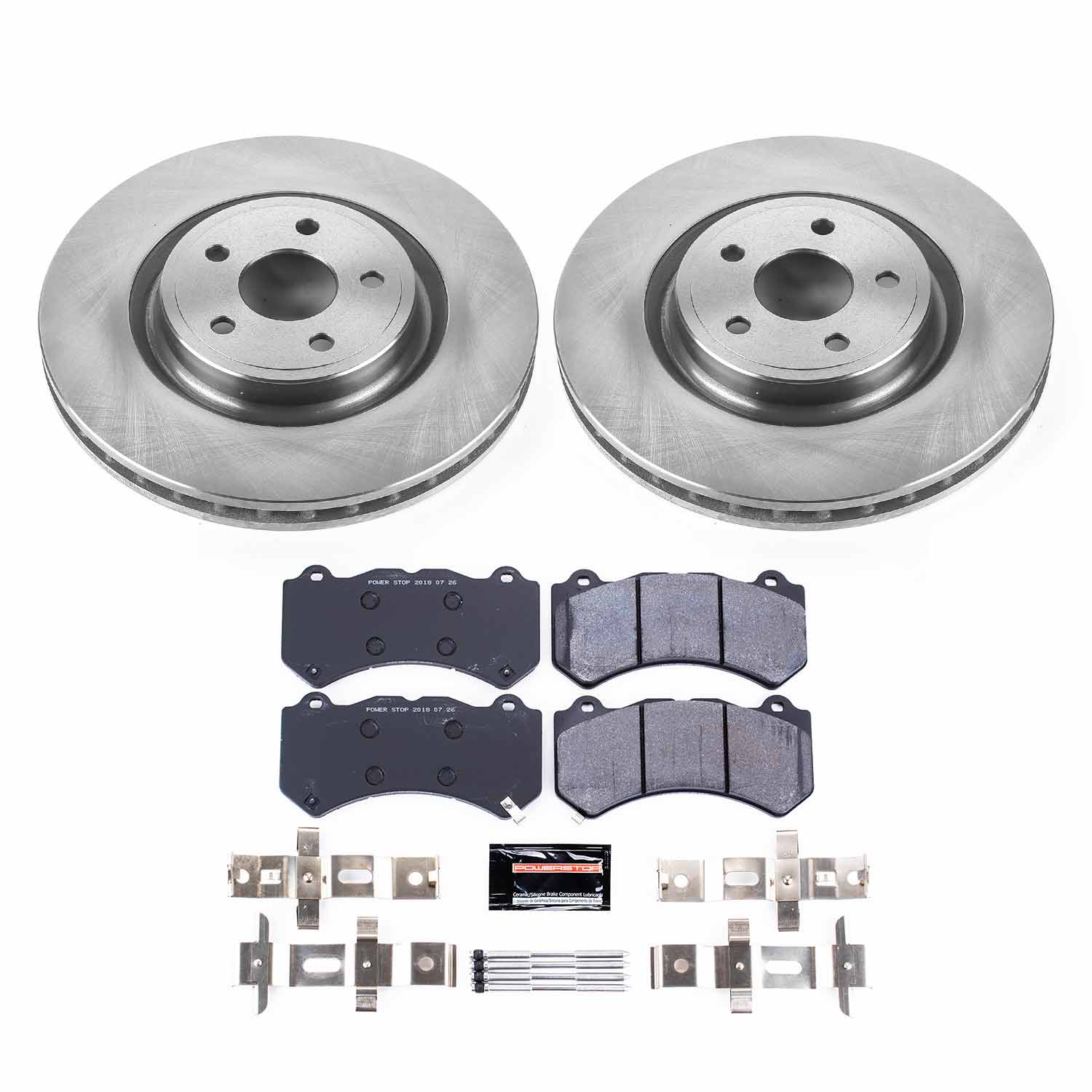 Power Stop TDBK5957 Track Day Front Brake Kit for 2012-2020 Dodge Durango product image