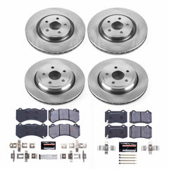 Power Stop TDBK5958 Track Day Front And Rear Brake Kit for 2012-2017 Jeep Grand Cherokee product image