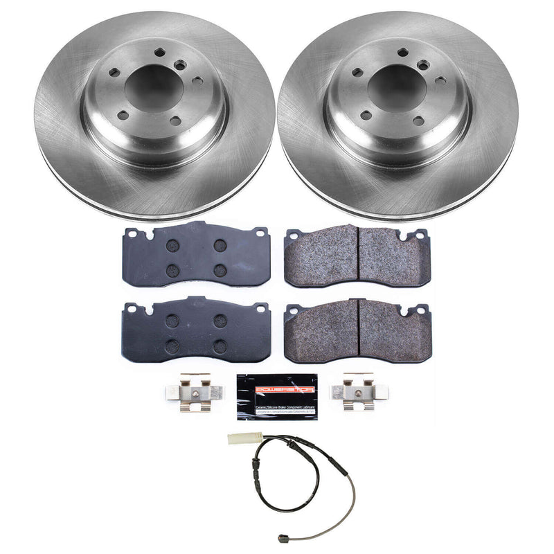 Power Stop TDBK6004 Track Day Front Brake Kit for 2011-2013 BMW 135I product image