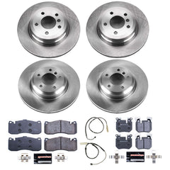 Power Stop TDBK6005 Track Day Front And Rear Brake Kit for 2011-2013 BMW 135I product image