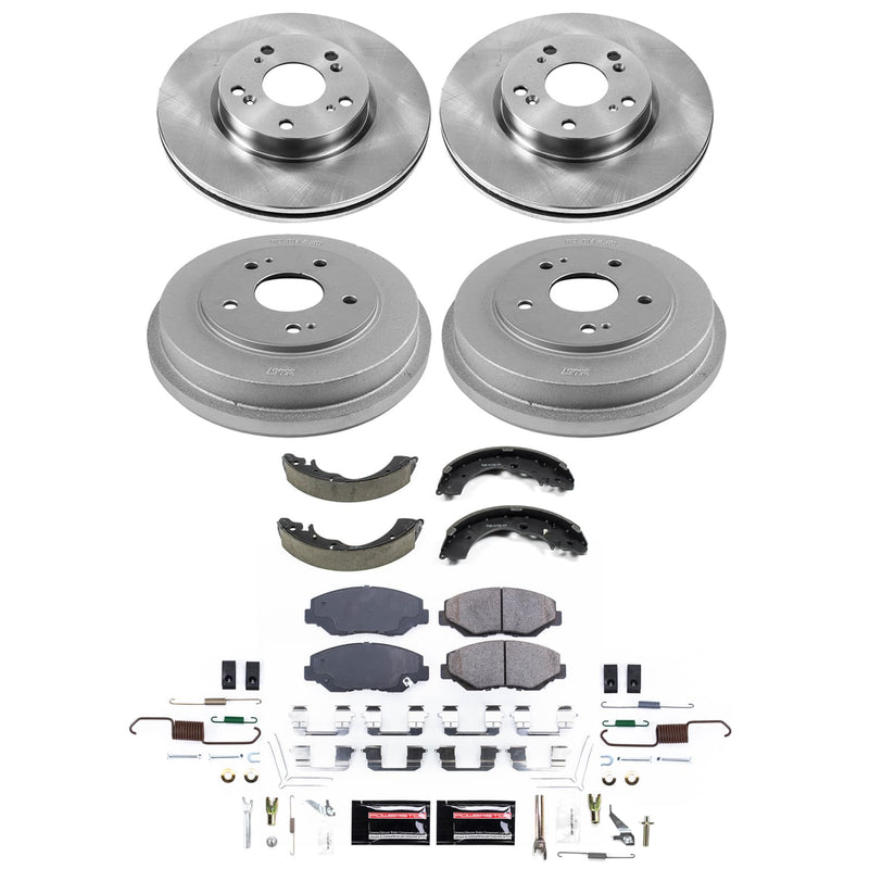 Power Stop TDBK6058 - Front Track Day Pad And Rotor Kit vehicle fitment brake part
