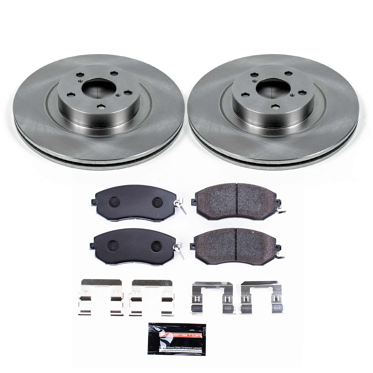 Power Stop TDBK6082 Track Day Front Brake Kit for 2011-2024 Scion Fr-S product image