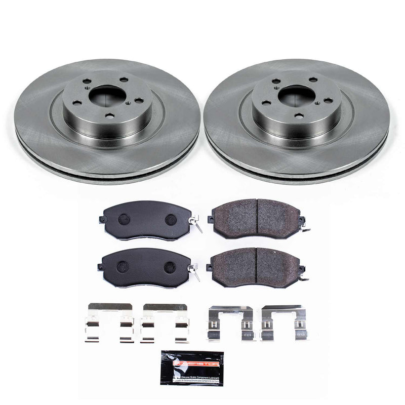Power Stop TDBK6082 Track Day Front Brake Kit for 2011-2024 Scion Fr-S product image