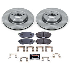 Power Stop TDBK6094 - Front Track Day Pad And Rotor Kit vehicle fitment brake part