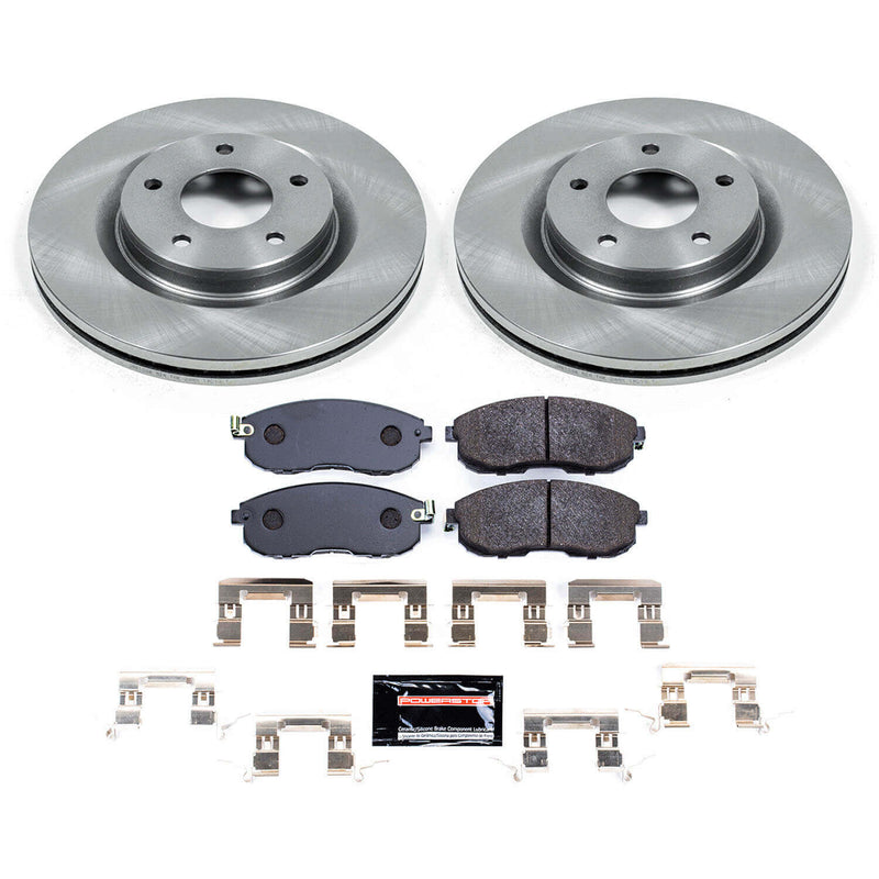 Power Stop TDBK6094 - Front Track Day Pad And Rotor Kit vehicle fitment brake part