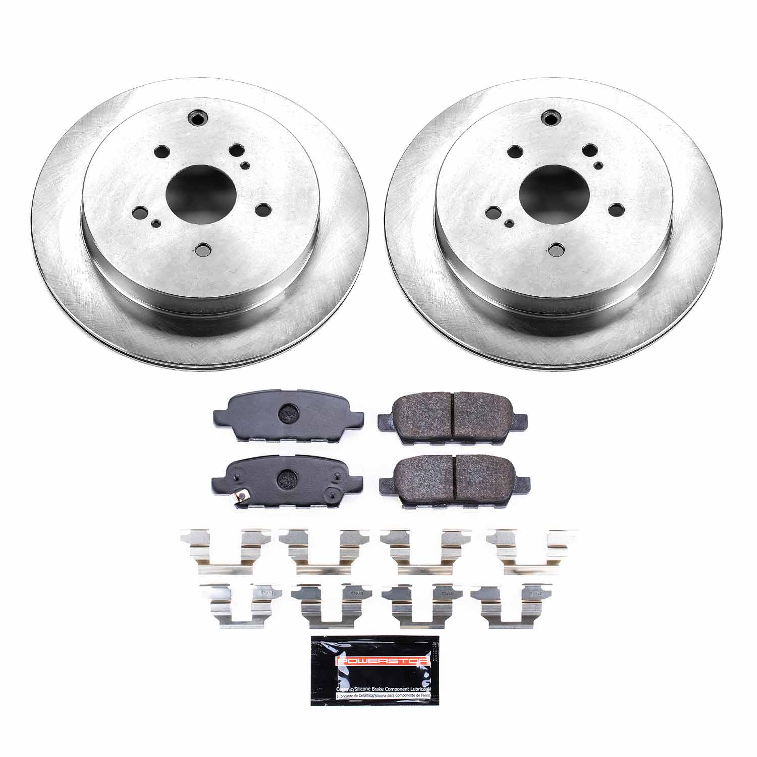 Power Stop TDBK6100 Track Day Rear Brake Kit for 2009-2013 Suzuki Grand Vitara product image
