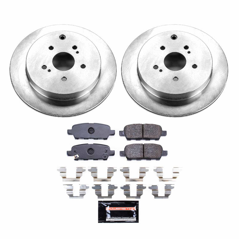 Power Stop TDBK6100 Track Day Rear Brake Kit for 2009-2013 Suzuki Grand Vitara product image