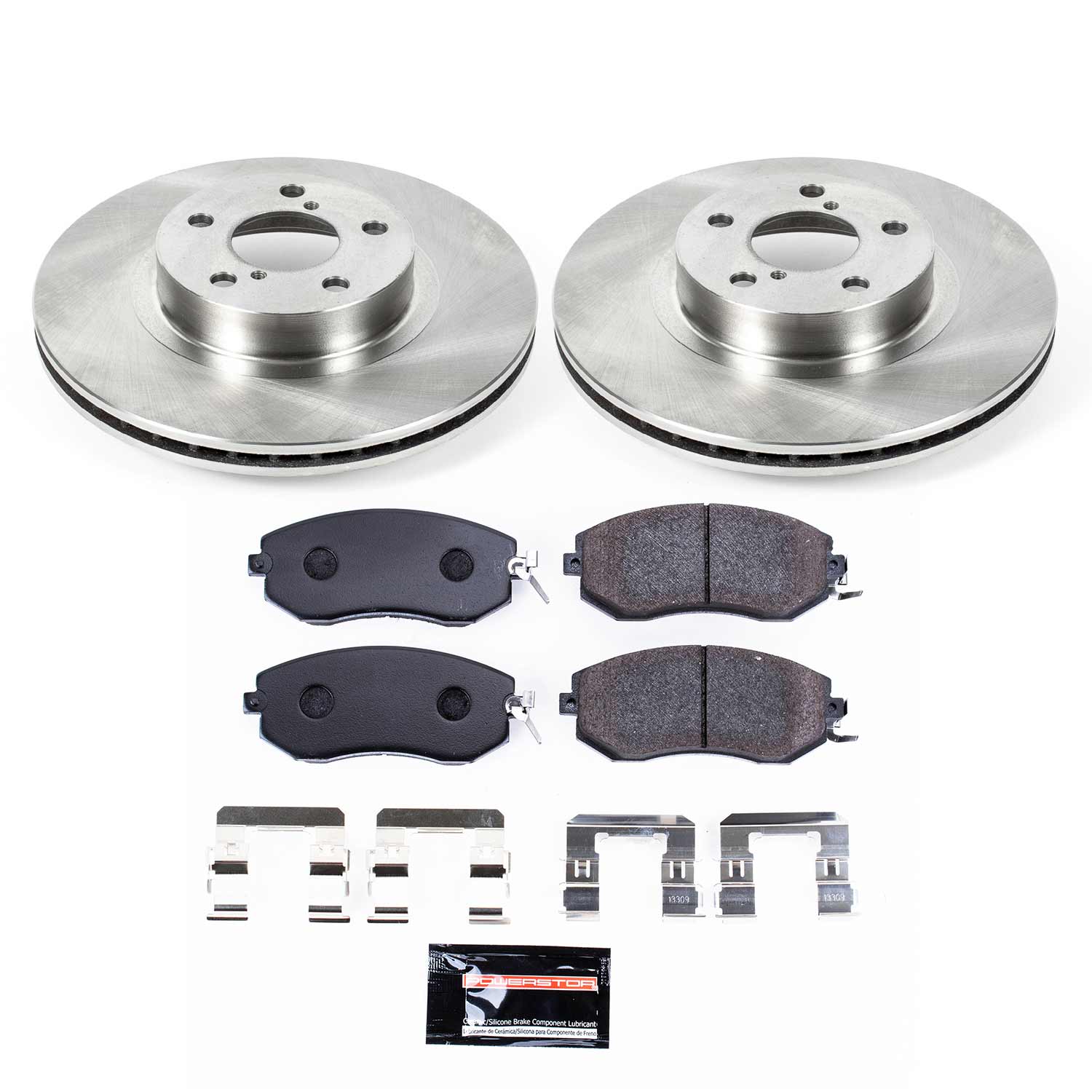 Power Stop TDBK6111 Track Day Front Brake Kit for 2011-2016 Subaru Brz product image