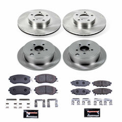 Power Stop TDBK6112 Track Day Front And Rear Brake Kit for 2011-2016 Subaru Brz product image
