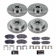 Power Stop TDBK6164 Track Day Front And Rear Brake Kit for 2013-2024 Scion Fr-S product image