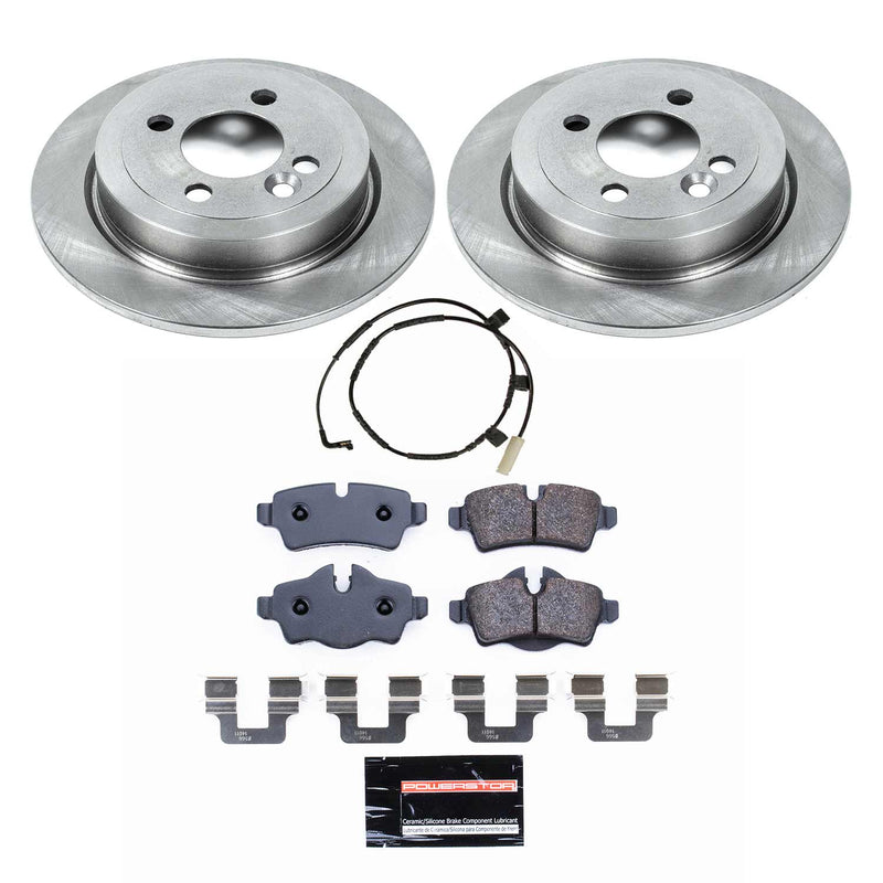 Power Stop TDBK6281 Track Day Rear Brake Kit for 2007 MINI Cooper Hatchback product image