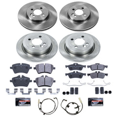 Power Stop TDBK6301 Track Day Front And Rear Brake Kit for 2007 MINI Cooper Hatchback product image