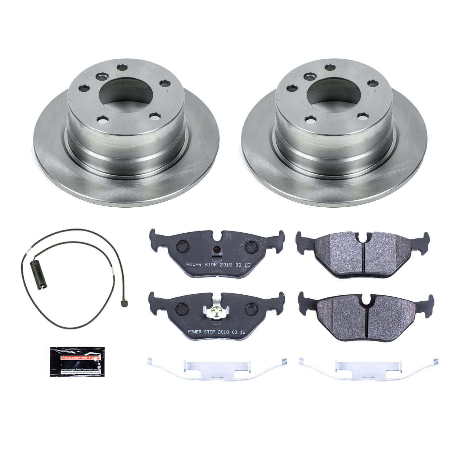 Power Stop TDBK633 Track Day Rear Brake Kit for 1996-2002 BMW Z3 product image