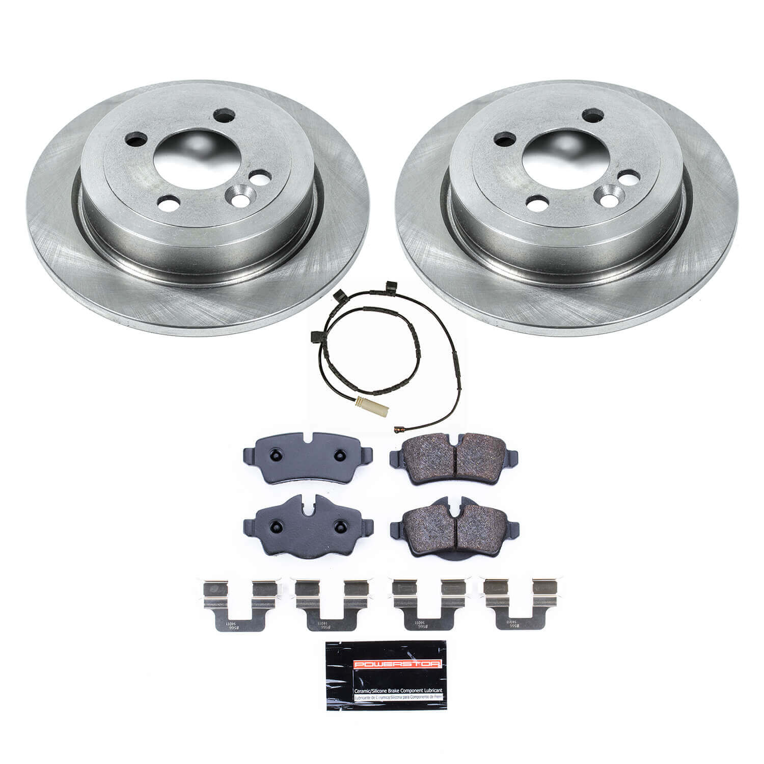Power Stop TDBK6331 Track Day Rear Brake Kit for 2011 MINI Cooper Base, Clubman, S, S Clubman product image