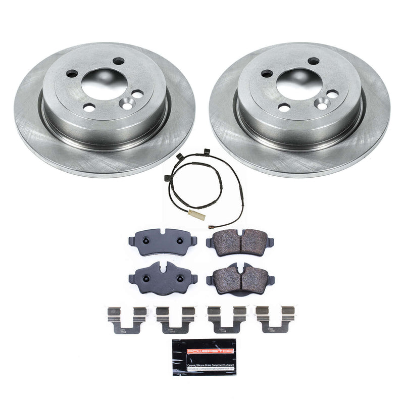 Power Stop TDBK6331 Track Day Rear Brake Kit for 2011 MINI Cooper Base, Clubman, S, S Clubman product image