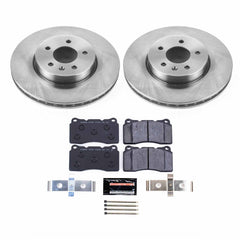 Power Stop TDBK6389 Track Day Front Brake Kit for 2013-2018 Cadillac Ats product image