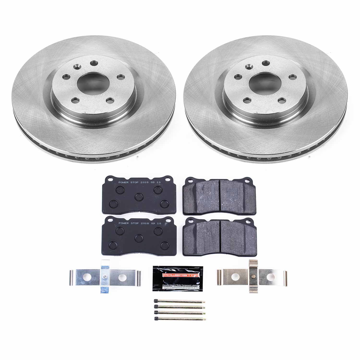 Power Stop TDBK6391 Track Day Front Brake Kit for 2014-2017 Buick Regal product image