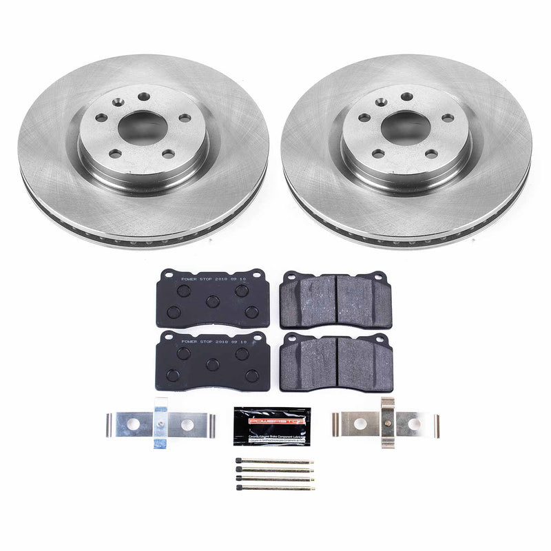 Power Stop TDBK6391 Track Day Front Brake Kit for 2014-2017 Buick Regal product image