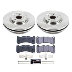 Power Stop TDBK6400 Track Day Front Brake Kit for 2013-2014 Ford Mustang Shelby GT500 product image