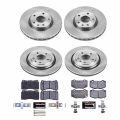 Power Stop TDBK6529 Track Day Front And Rear Brake Kit for 2014-2016 Chevrolet Corvette product image