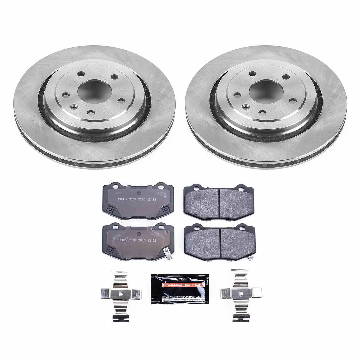 Power Stop TDBK6530 Track Day Rear Brake Kit for 2014-2019 Chevrolet Corvette product image