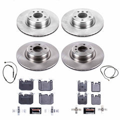 Power Stop TDBK6655 Track Day Front And Rear Brake Kit for 2012-2021 BMW 228I product image