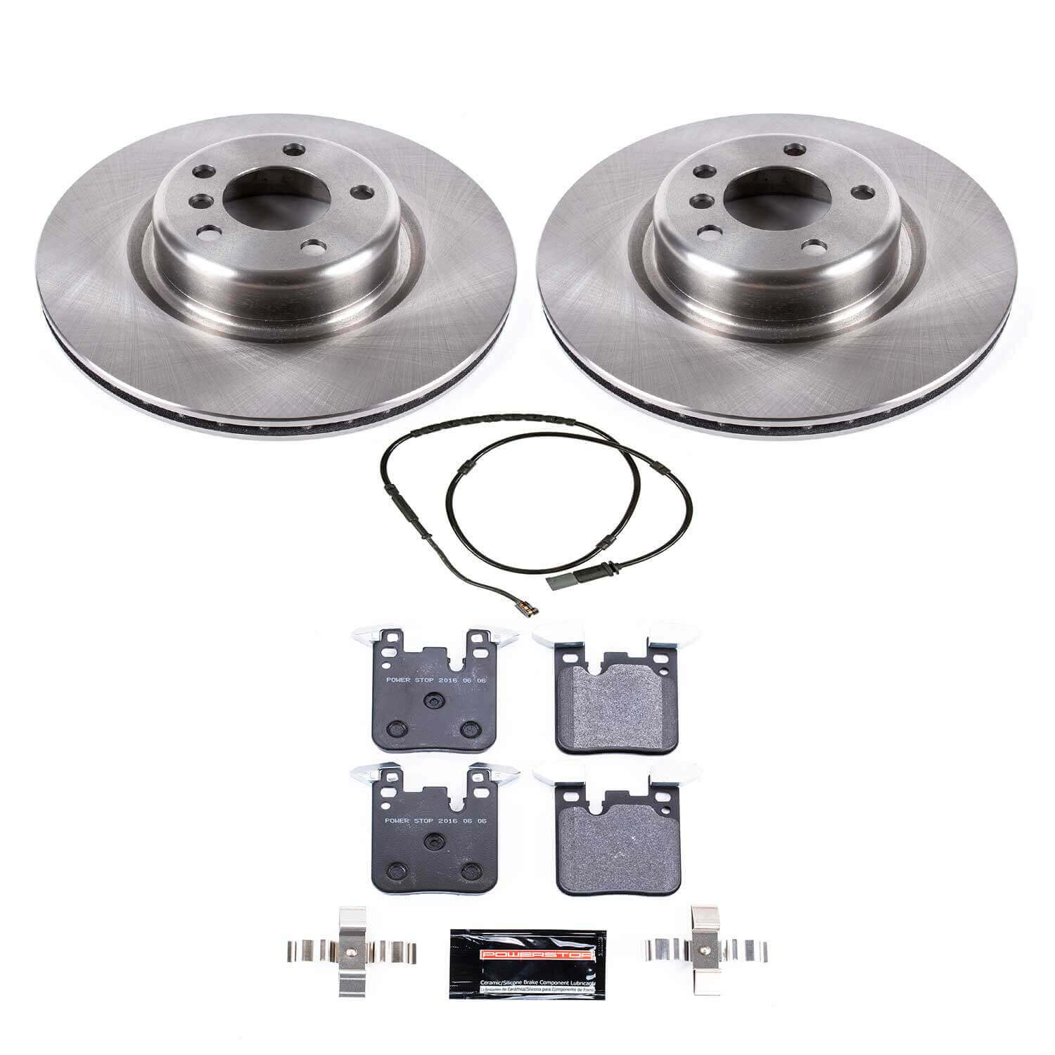 Power Stop TDBK6657 Track Day Rear Brake Kit for 2012-2021 BMW 228I product image