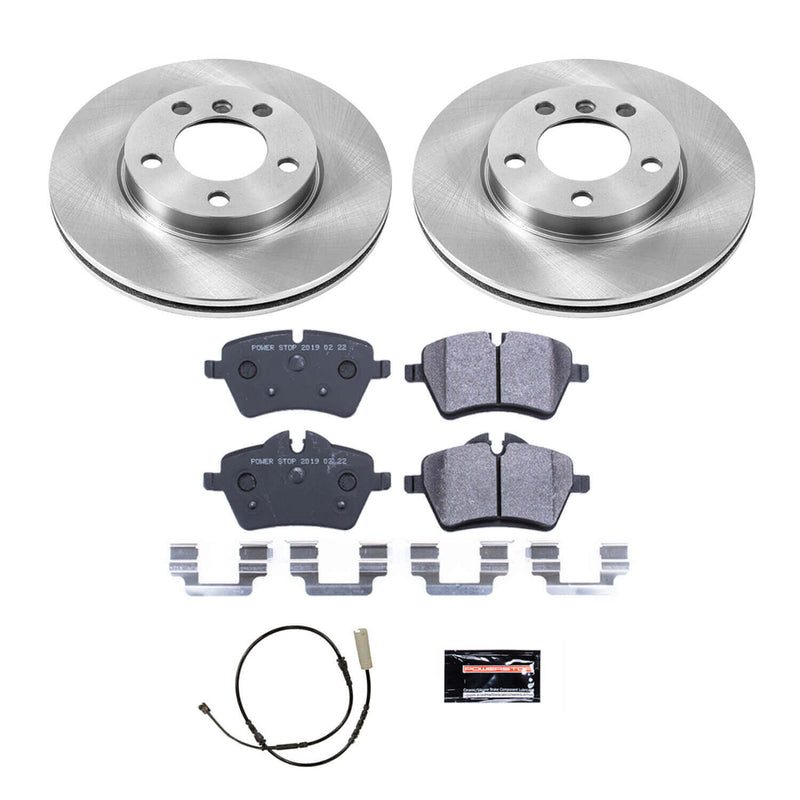 Power Stop TDBK6662 Track Day Front Brake Kit for 2011-2016 MINI Cooper Countryman Base product image