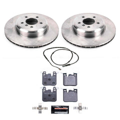 Power Stop TDBK6672 Track Day Rear Brake Kit for 2012-2020 BMW 320I Xdrive product image
