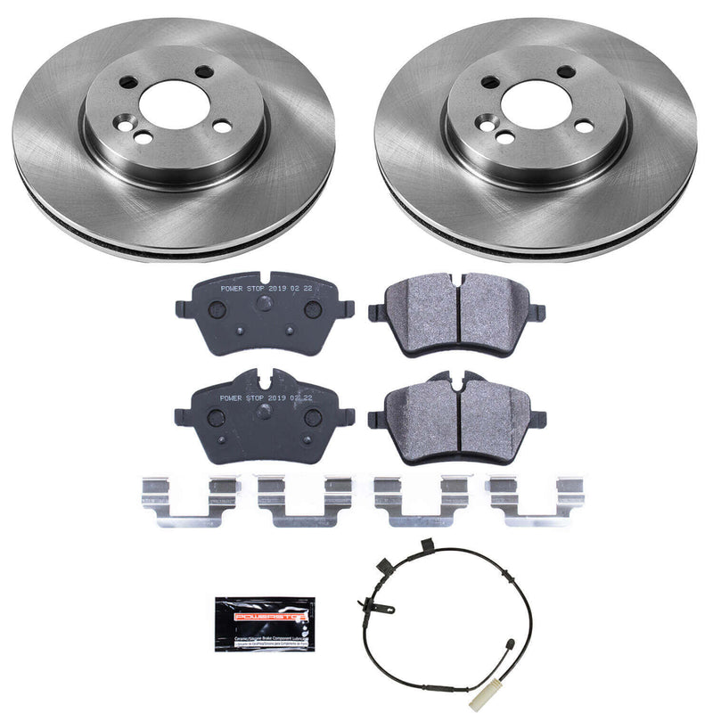 Power Stop TDBK6741 Track Day Front Brake Kit for 2012-2014 MINI Cooper Coupe S, Roadster S, S, S Clubman product image