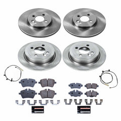 Power Stop TDBK6742 Track Day Front And Rear Brake Kit for 2012-2014 MINI Cooper Coupe S, Roadster S, S, S Clubman product image