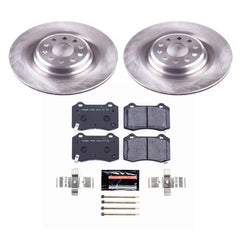 Power Stop TDBK6799 Track Day Rear Pad And Rotor Kit for 2012-2021 Tesla Model S product image