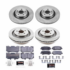 Power Stop TDBK6805 Track Day Front And Rear Brake Kit for 2015-2020 Ford Mustang product image
