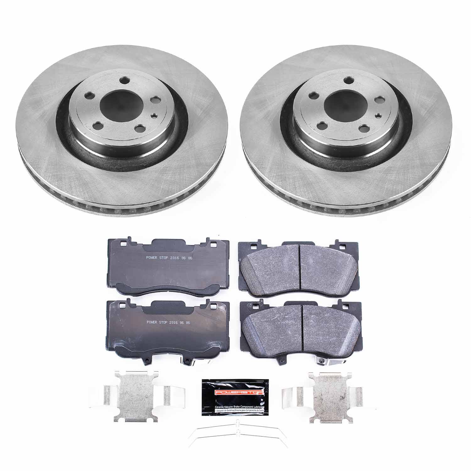 Power Stop TDBK6806 Track Day Front Brake Kit for 2015-2020 Ford Mustang product image