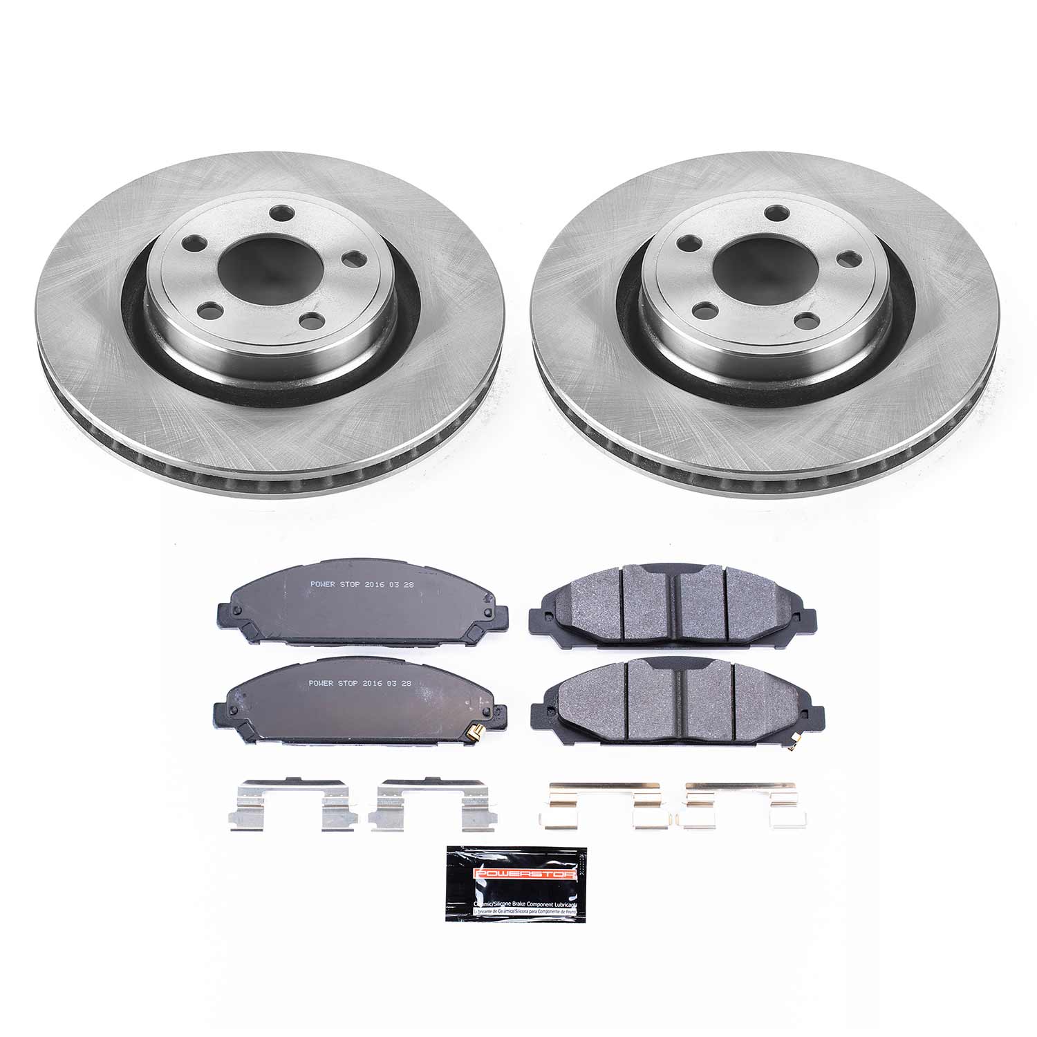 Power Stop TDBK6809 Track Day Front Brake Kit for 2015-2020 Ford Mustang product image